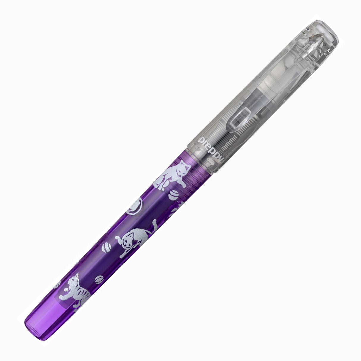 Platinum Preppy Wa Modern Maki-e Fountain Pen - Neko (Limited Edition)
