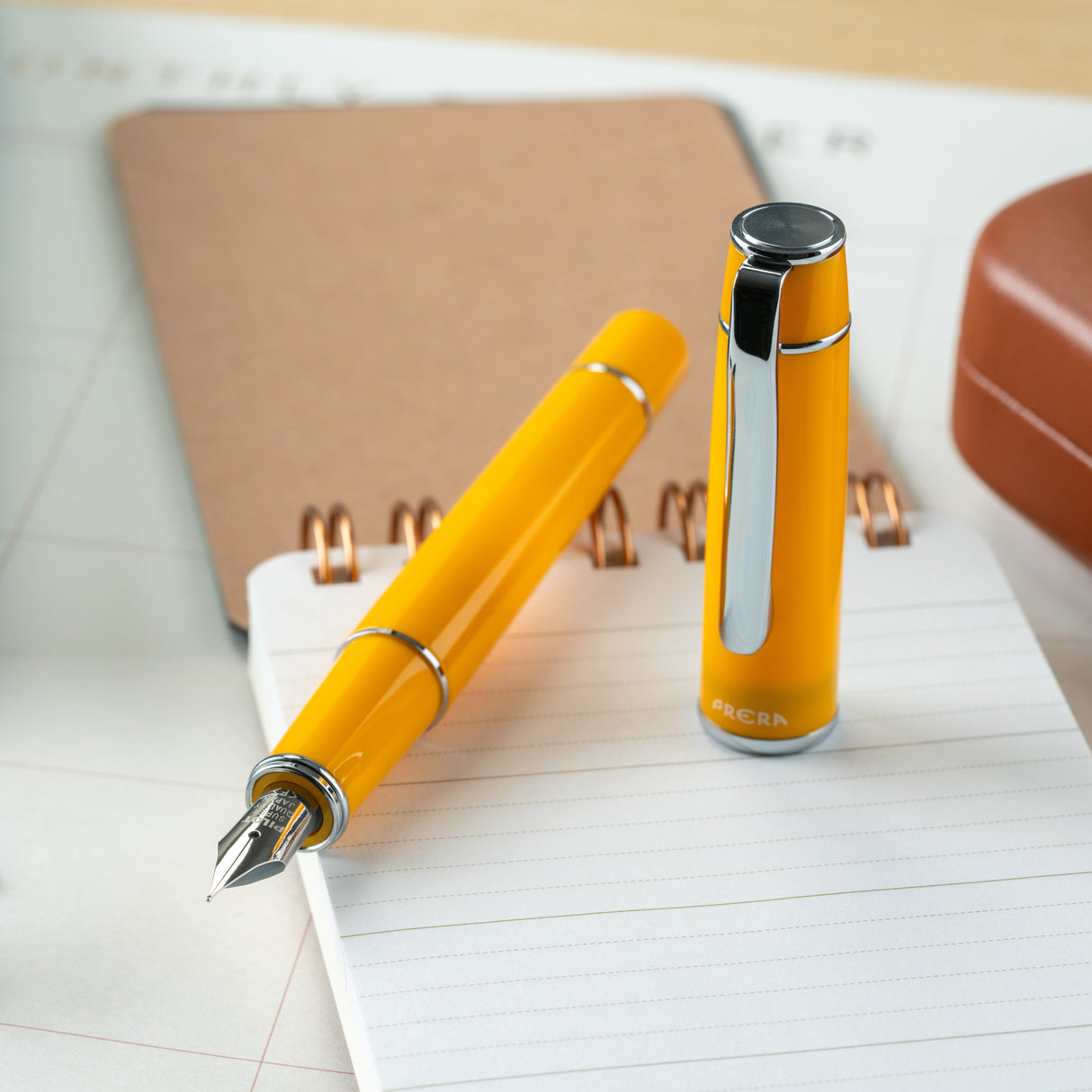 Pilot Prera Fountain Pen - Honey Yellow