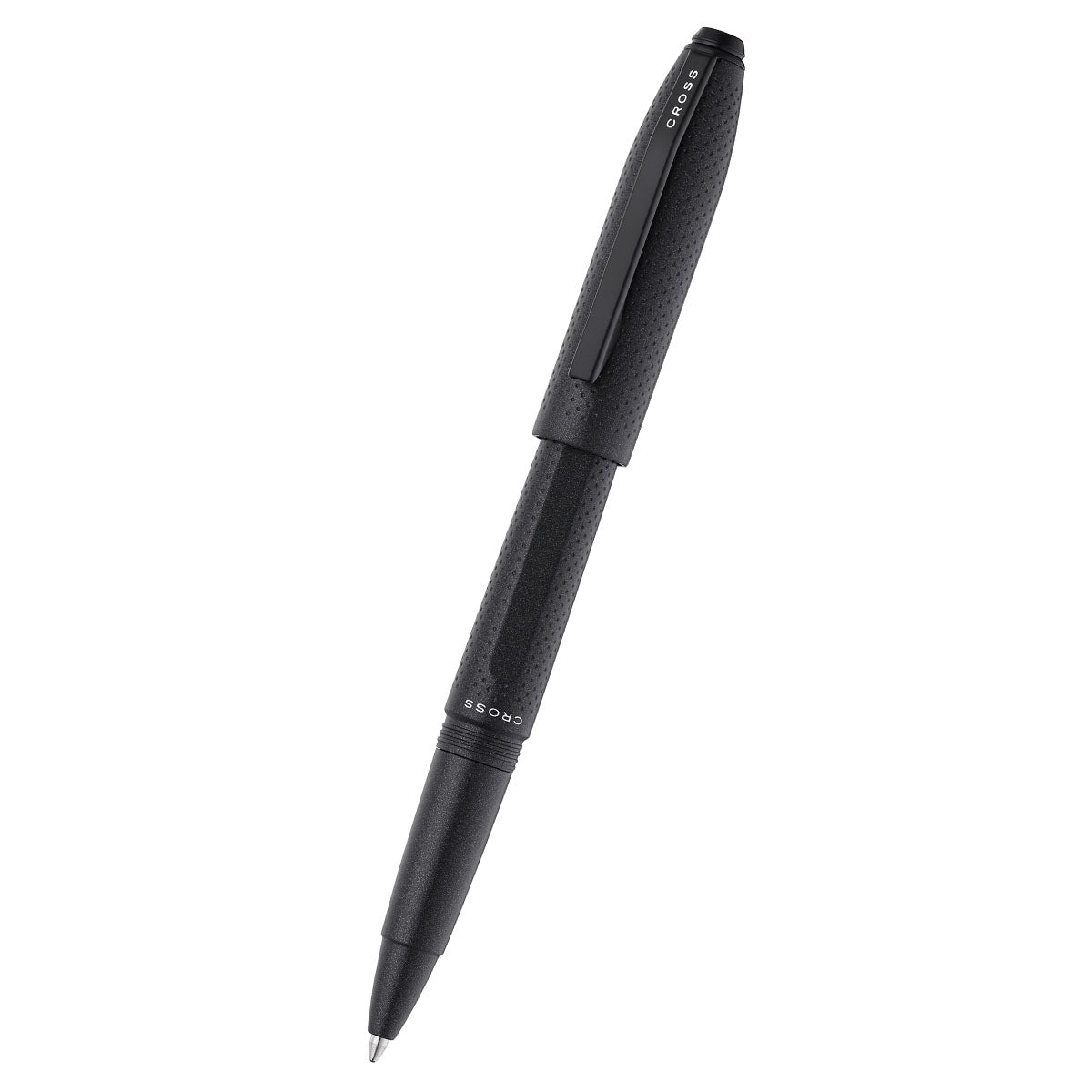 Prism Obsidian Black Ballpoint Pen - detail view