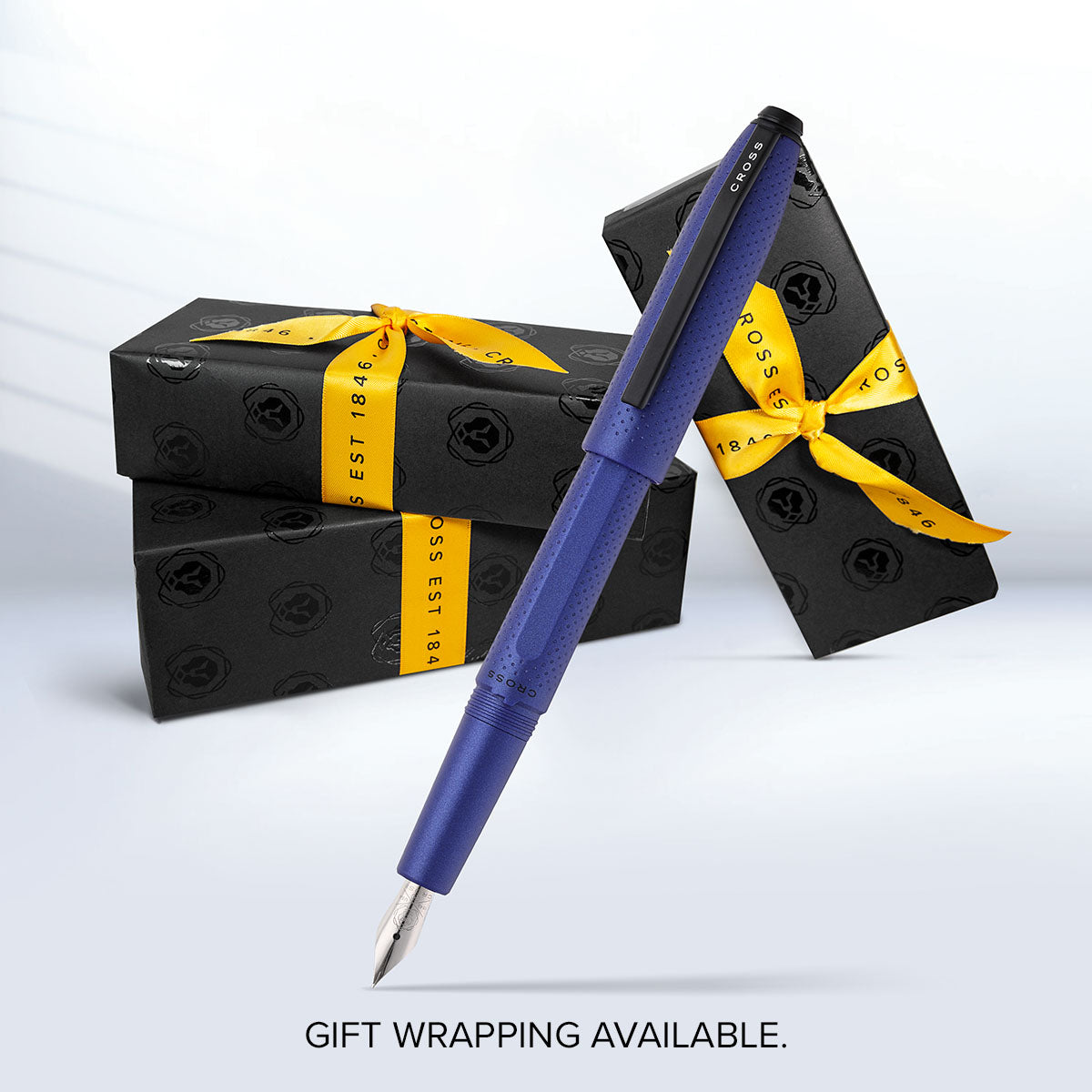 Prism Deep Sea Blue Fountain Pen - gift wrapping