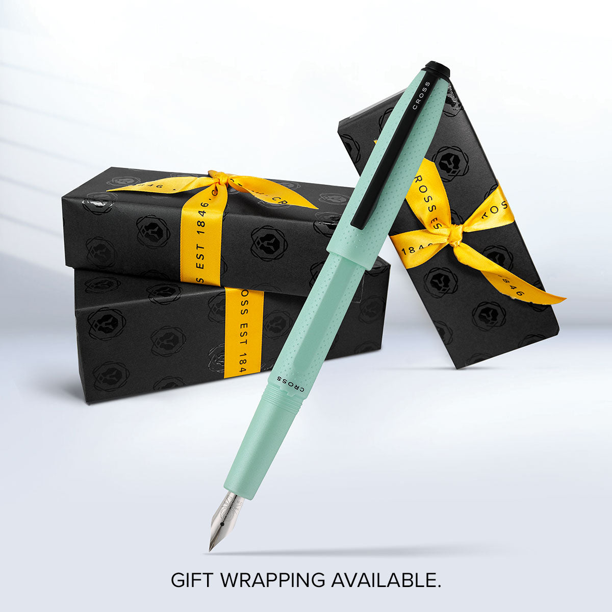 Prism Seafoam Fountain Pen - gift wrapping
