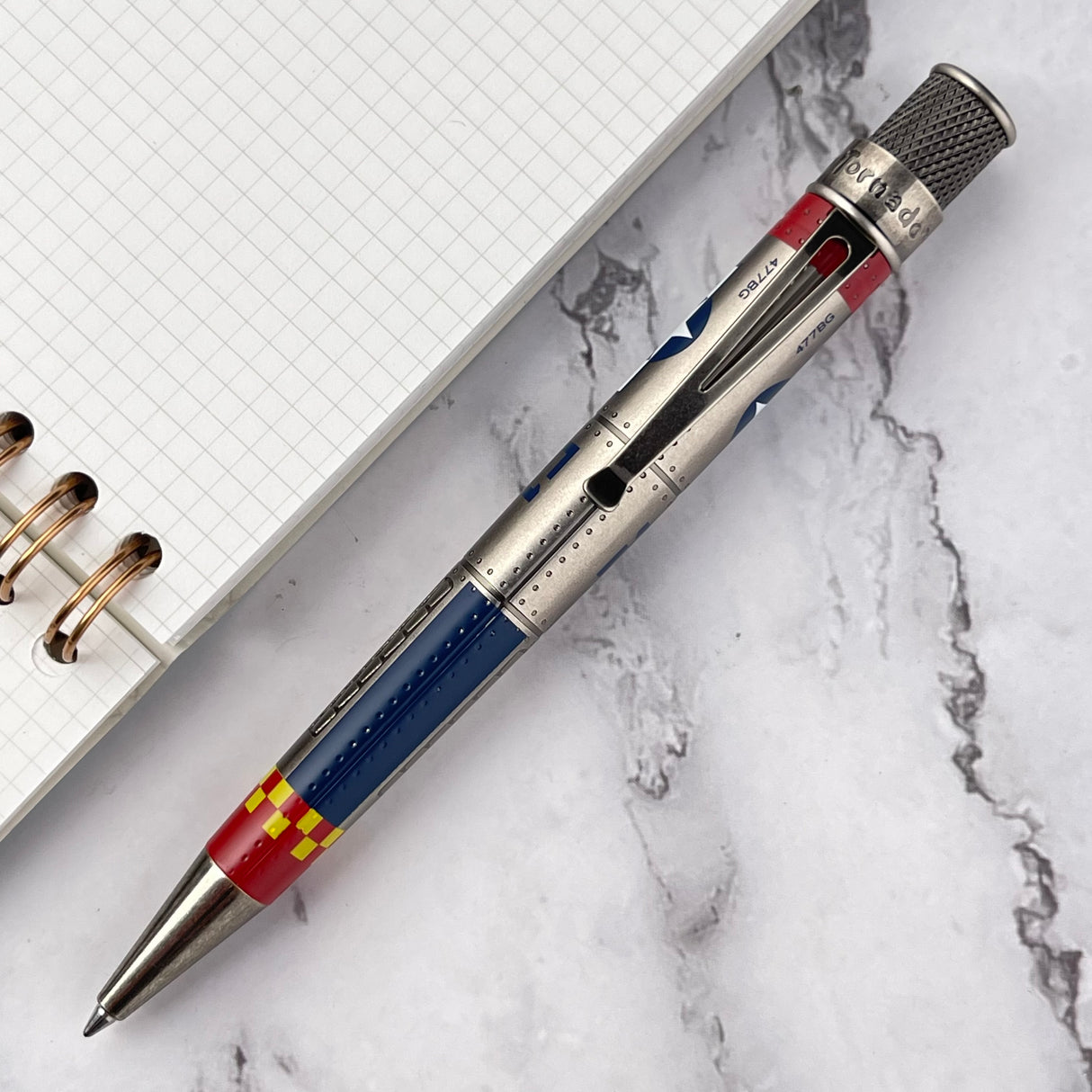 Retro 51 Tornado Vintage Metalsmith Rollerball Pen - P-51 Mustang
