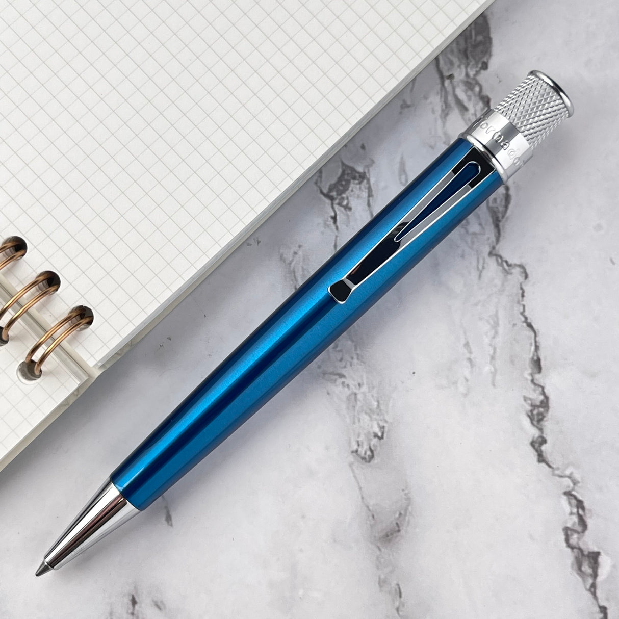 Retro 51 Tornado Classic Lacquer Rollerball Pen - Peacock