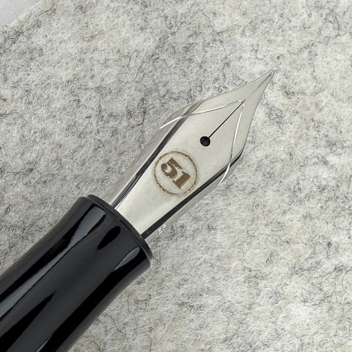 Retro 51 Forged Carbon Fiber Block Fountain Pen