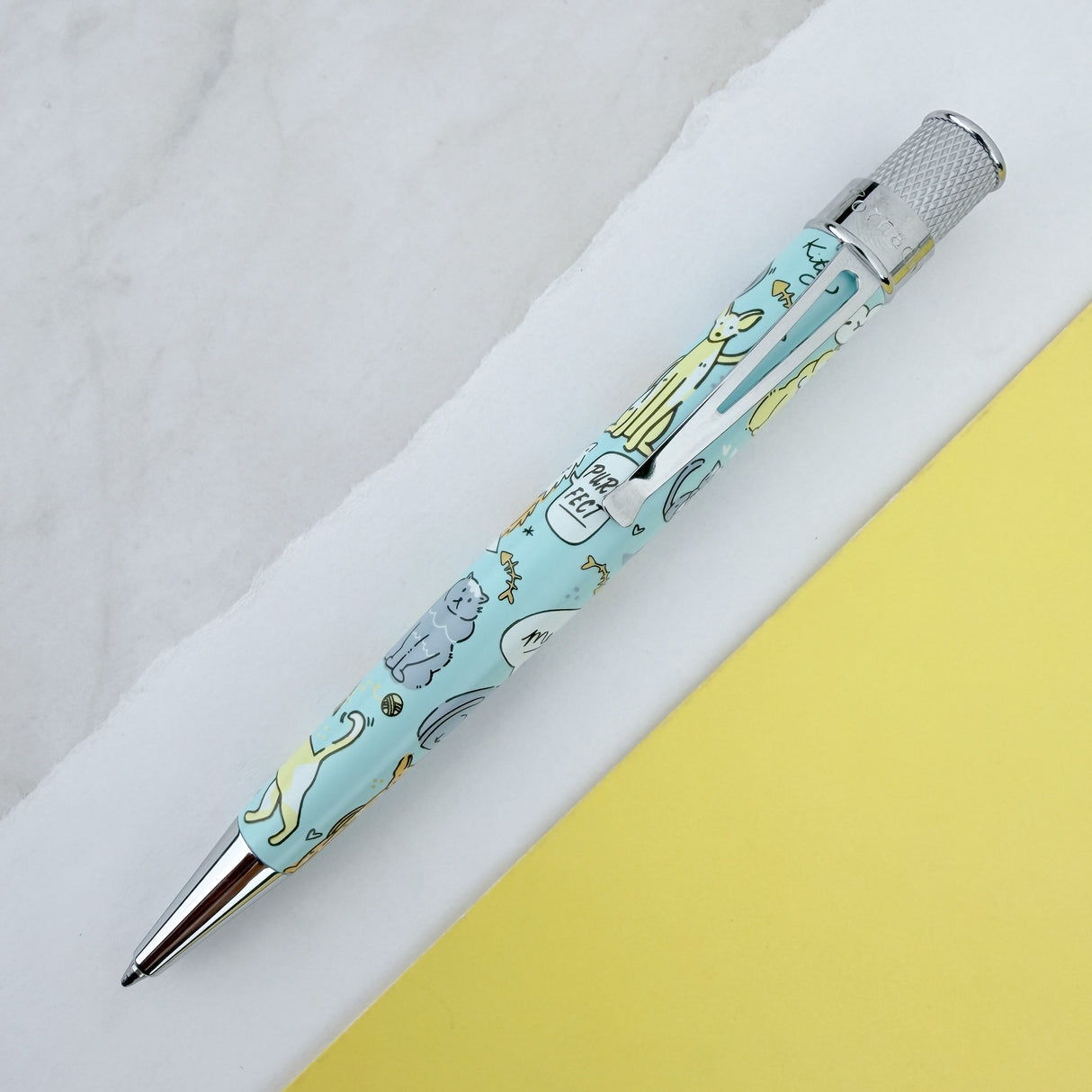 Retro 51 Rescue Ballpoint Pen - Cat Rescue Series 6
