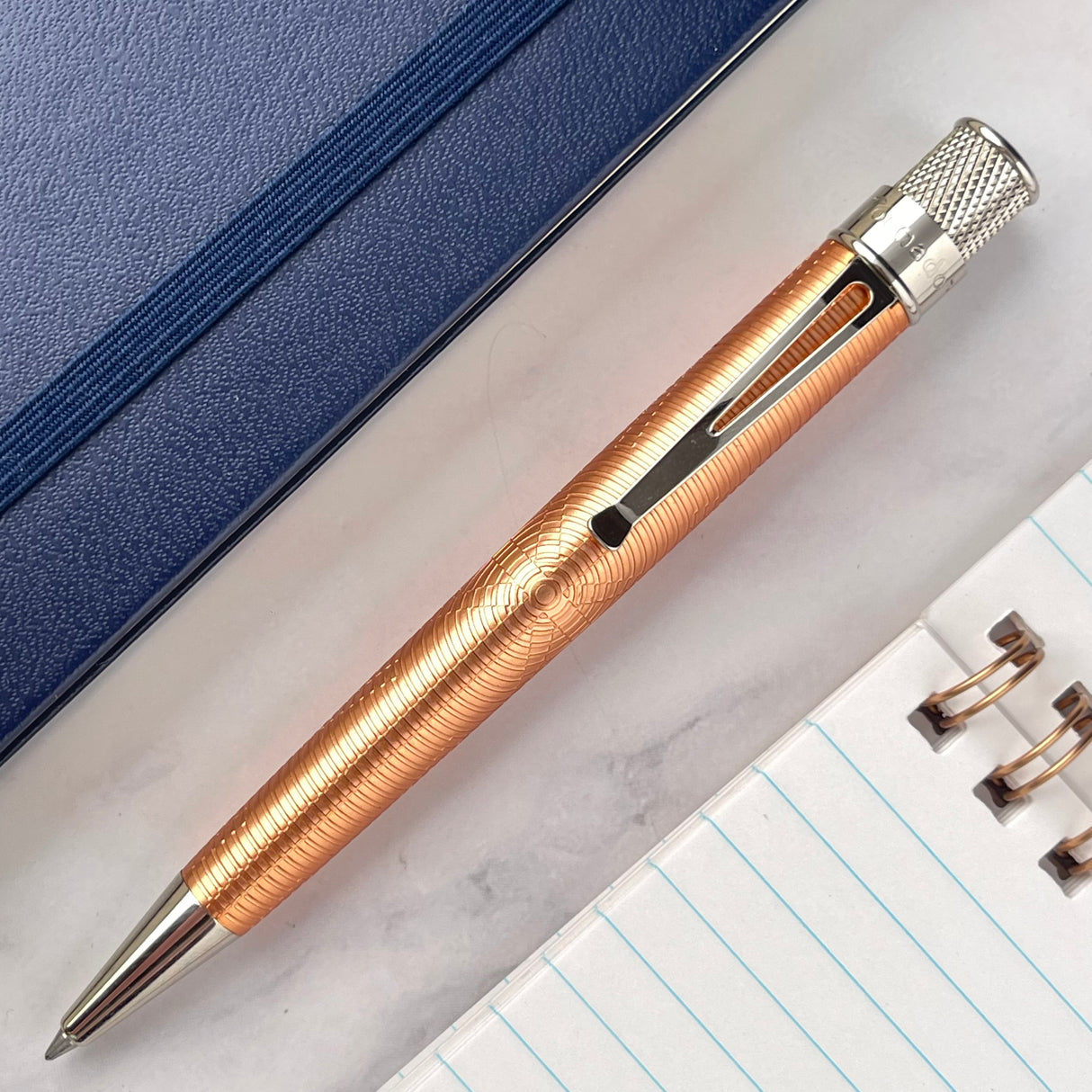 Retro 51 Tornado Vintage Metalsmith Rollerball Pen - Nikola Tesla