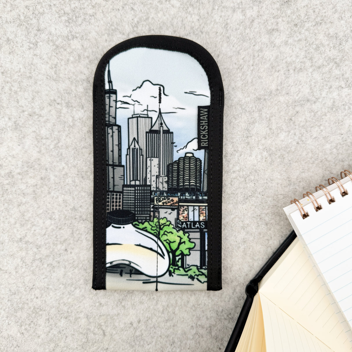 Rickshaw Bagworks 2-Pen Long Coozy City Views (Atlas Exclusives)
