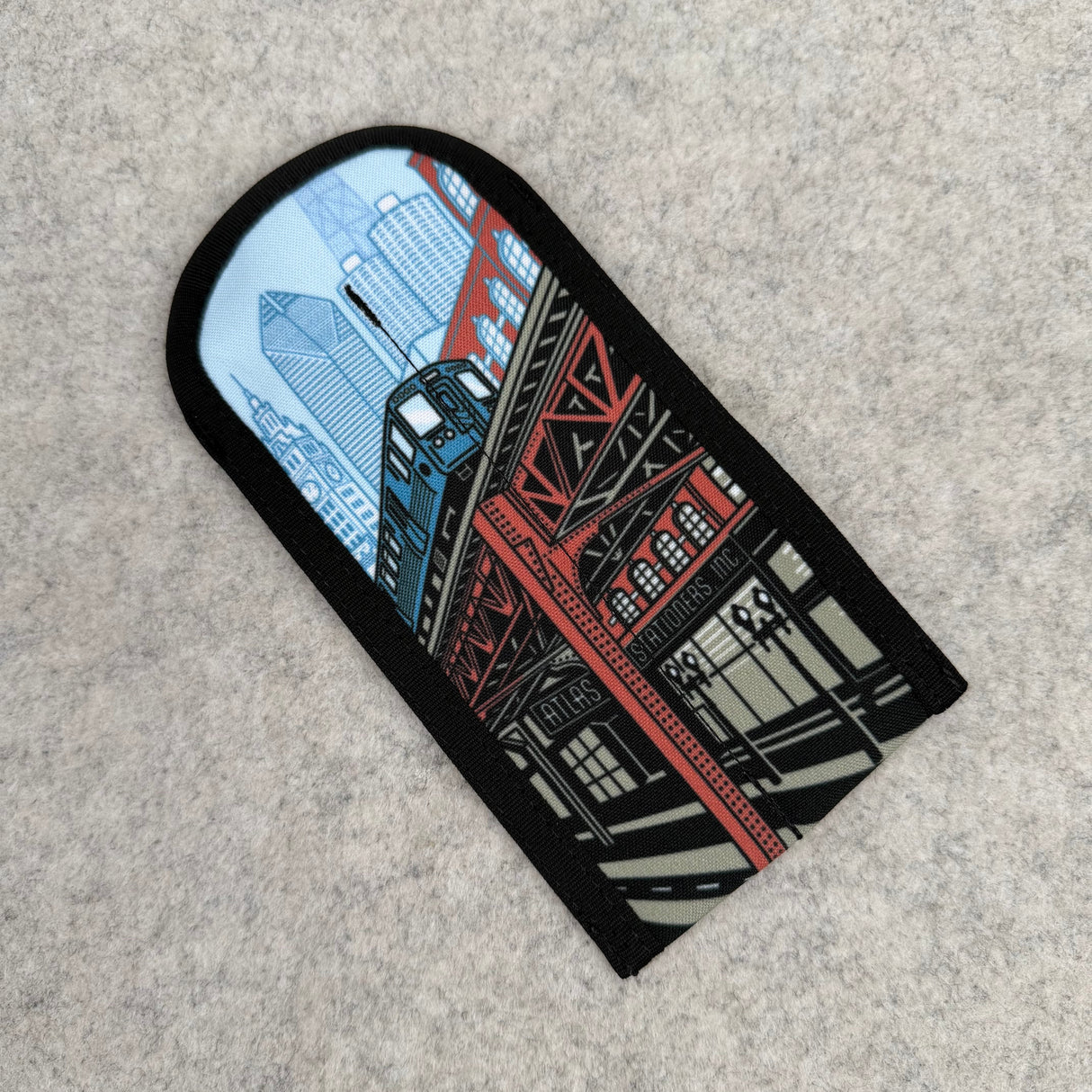 Rickshaw Bagworks 2-Pen Long Coozy - Loop Lines (Atlas Exclusive)