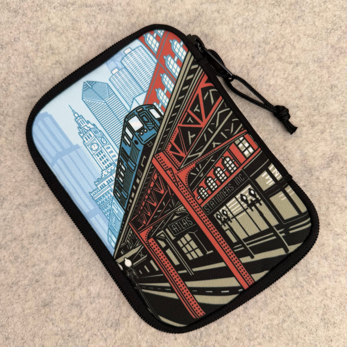 Rickshaw Bagworks Fillmore 6-Pen Case - Loop Lines (Atlas Exclusive)
