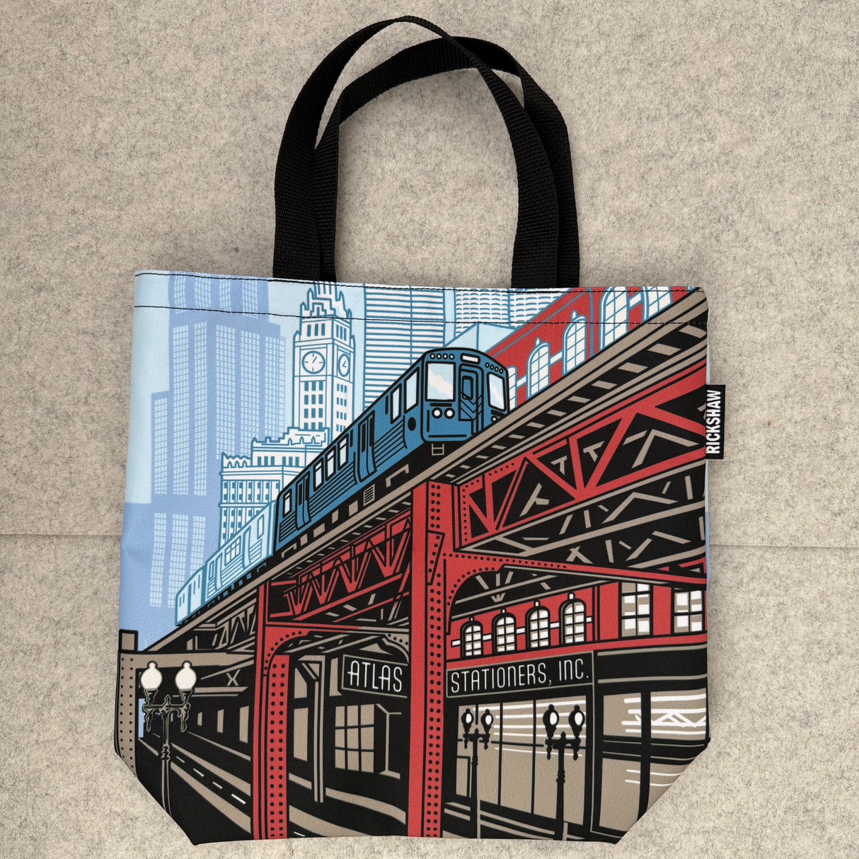 Rickshaw Bagworks Mini Tote - Loop Lines (Atlas Exclusive)