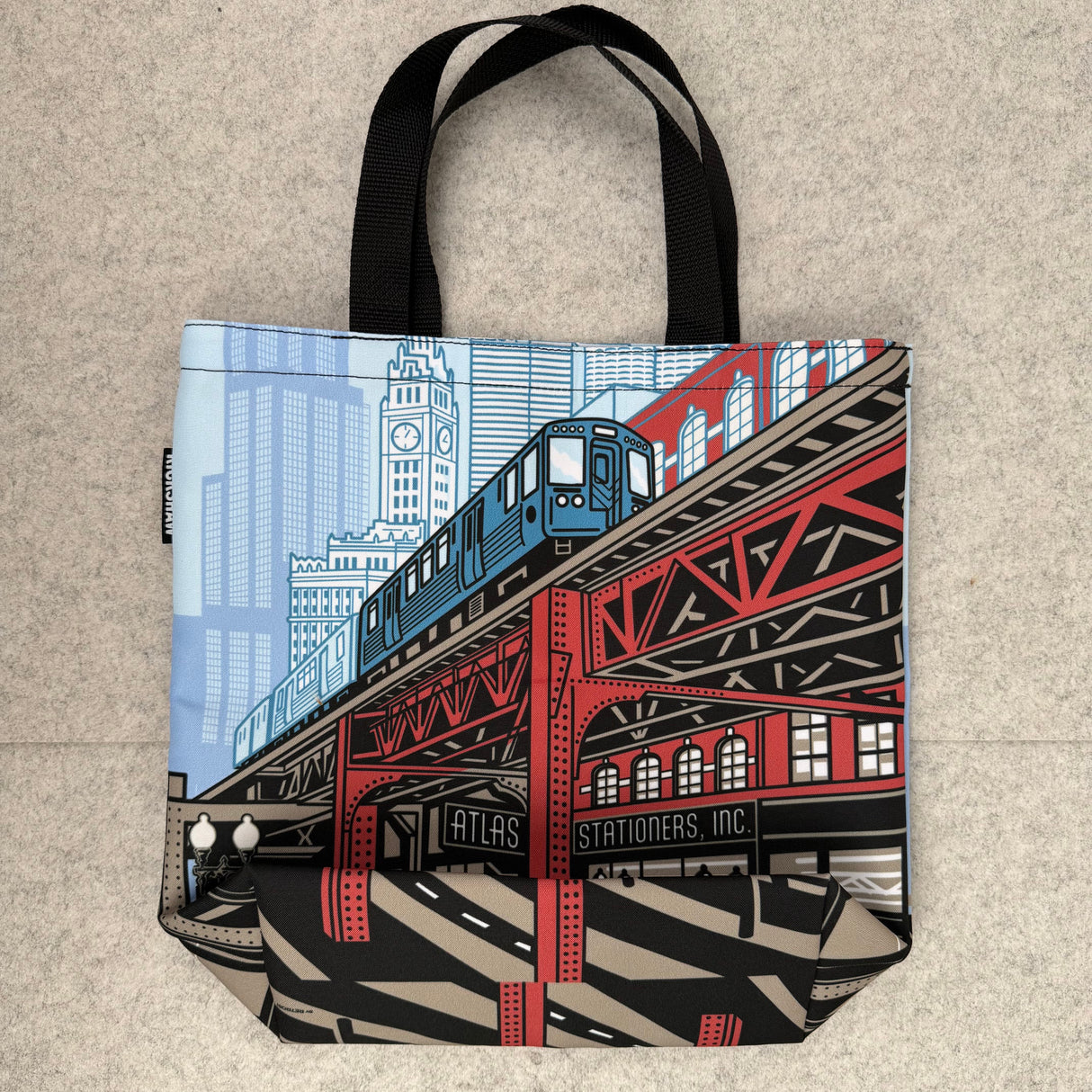 Rickshaw Bagworks Mini Tote - Loop Lines (Atlas Exclusive)