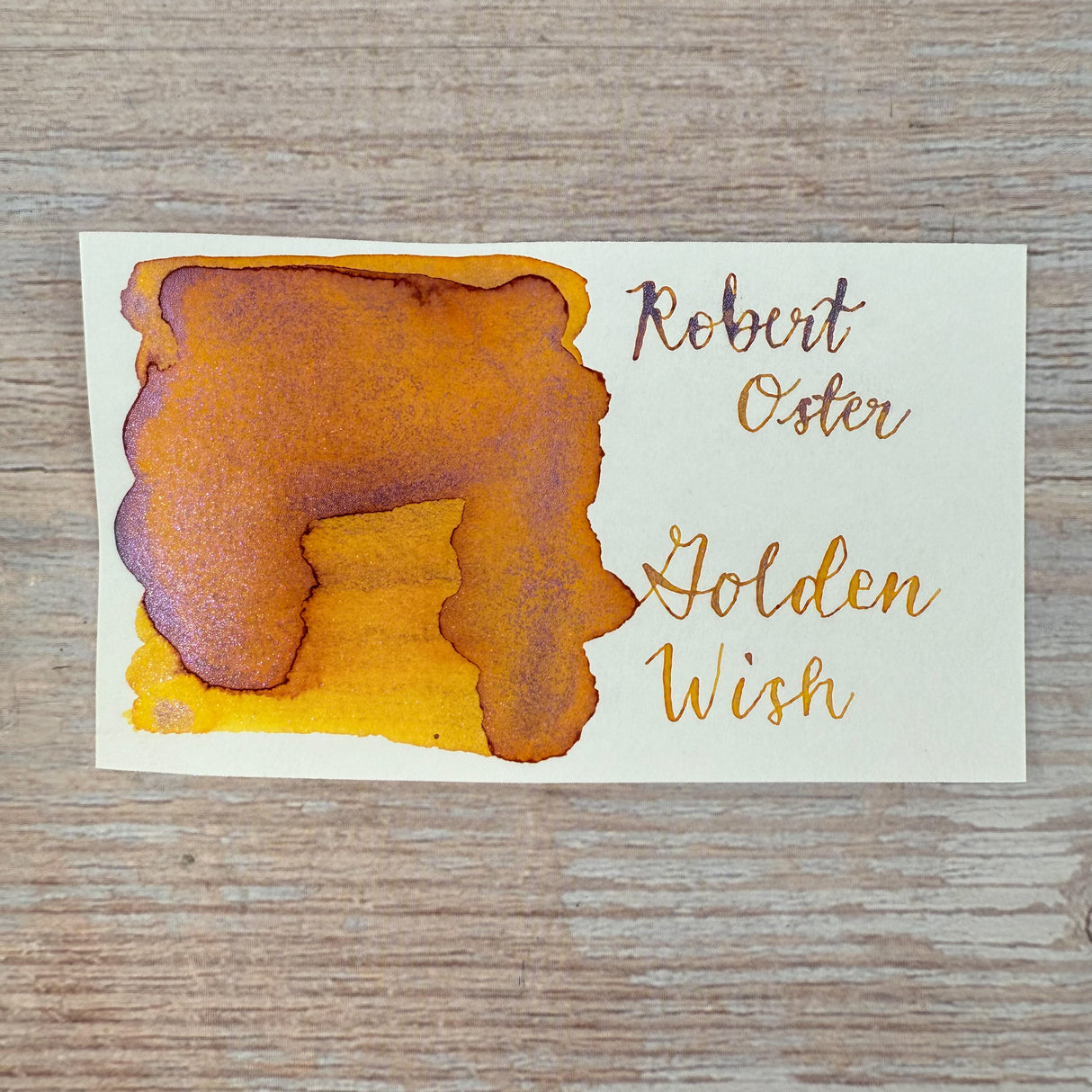 Robert Oster Golden Wish - 50ml Bottled Ink (Atlas Exclusive)