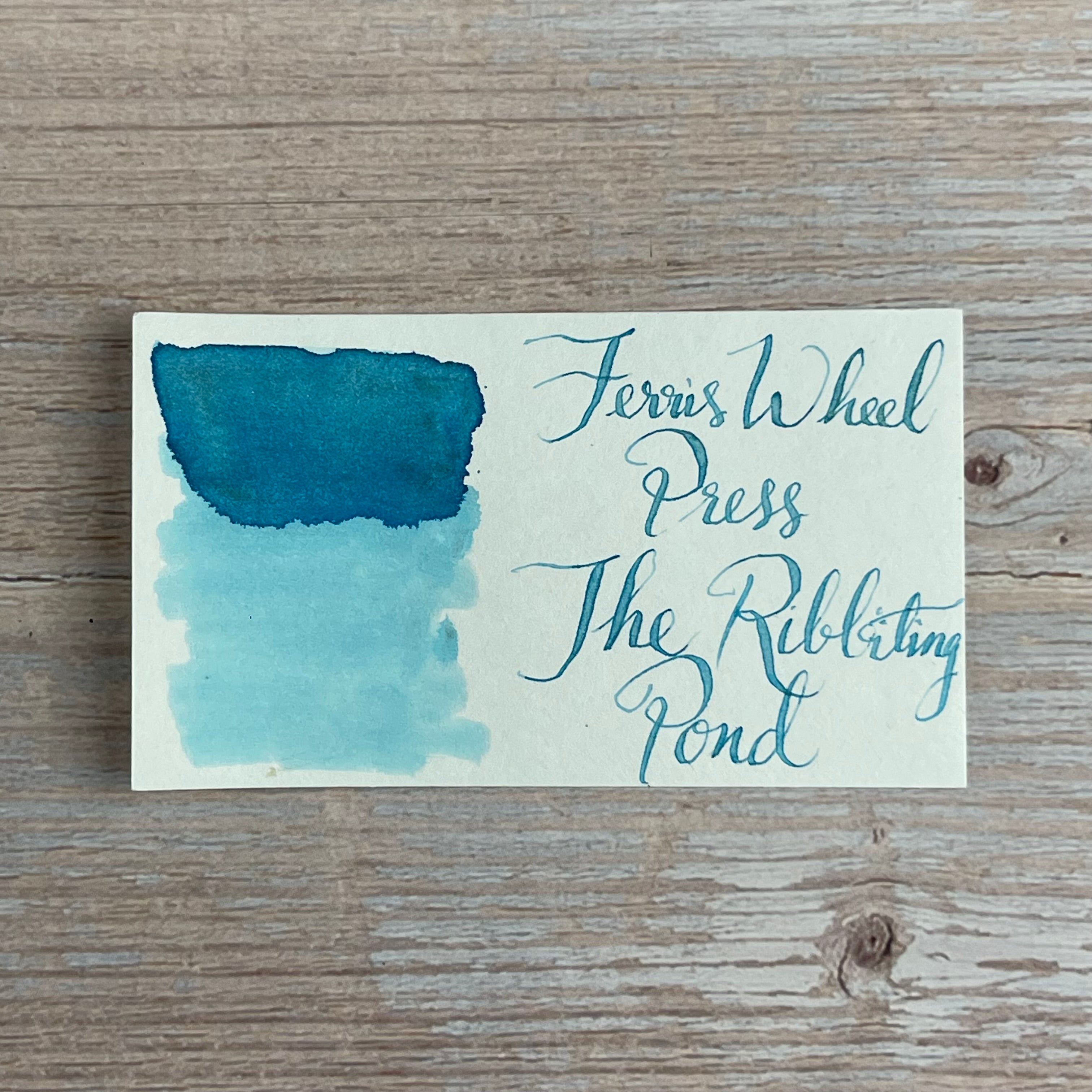 Ferris Wheel Press The Ribbiting Pond 20ml bottled Ink (Special