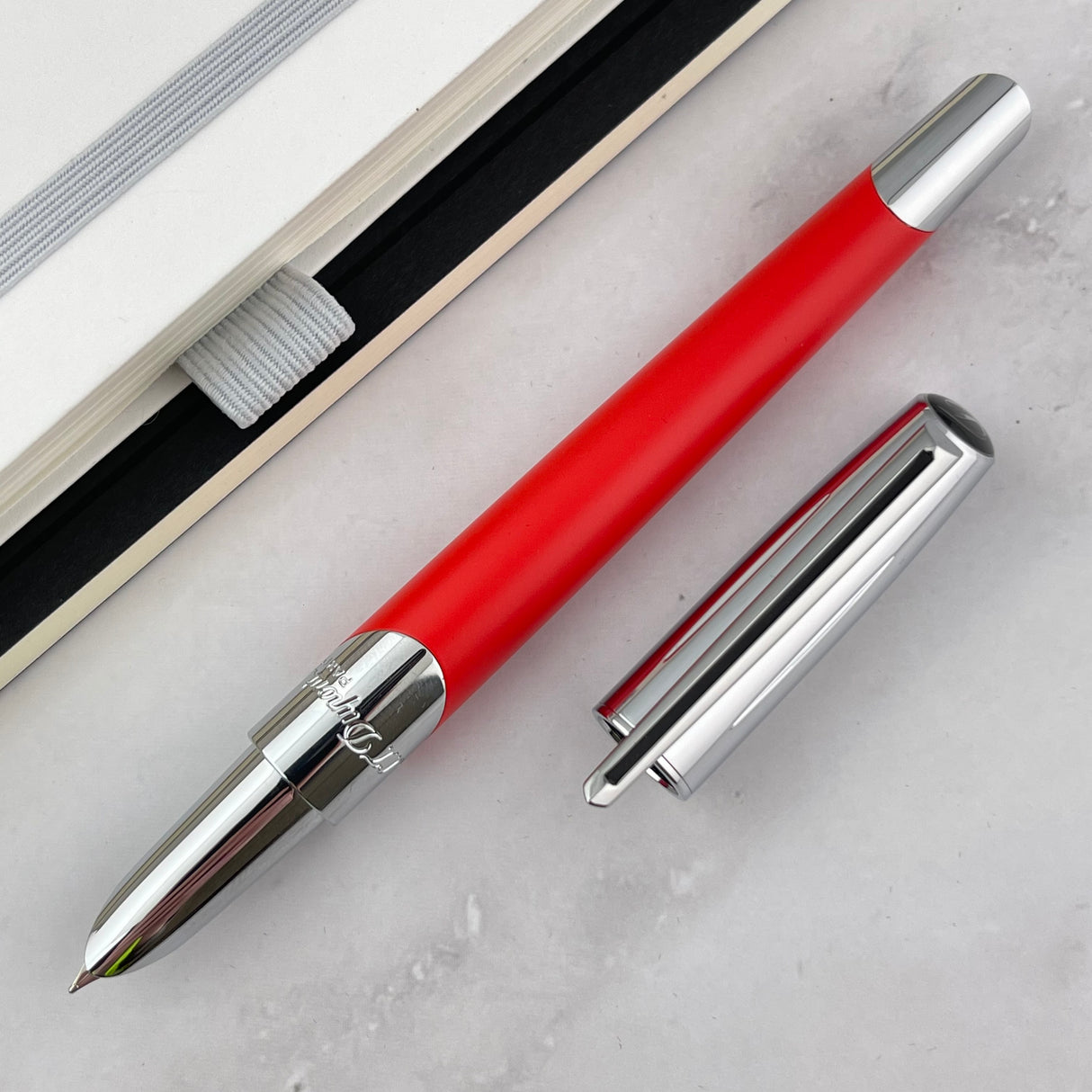S.T. Dupont Defi Millennium Fountain Pen - Red (Doorbuster)