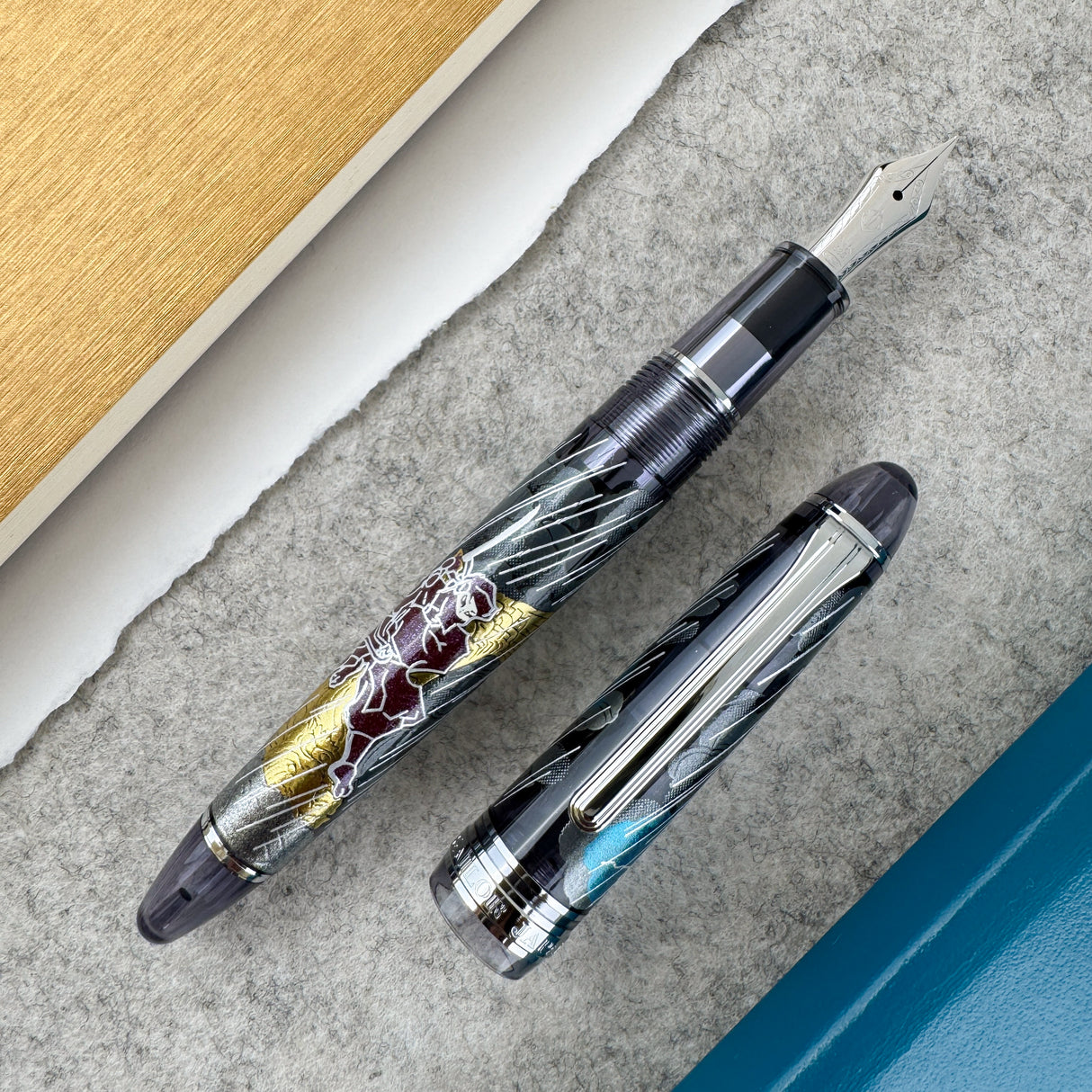Sailor 1911S Ninja Fountain Pen - Shachihoko