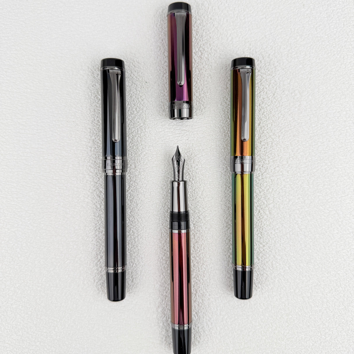 Sailor CYLINT Fountain Pen - Black Stainless Steel