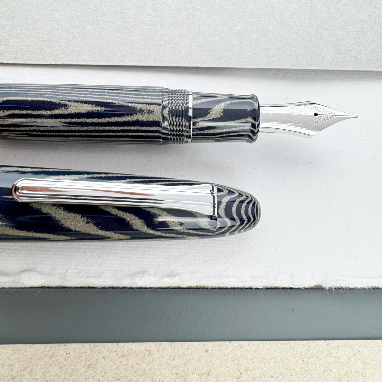 Sailor King of Pen Ebonite Fountain Pen - Tenacious Tabby (Limited Edition)