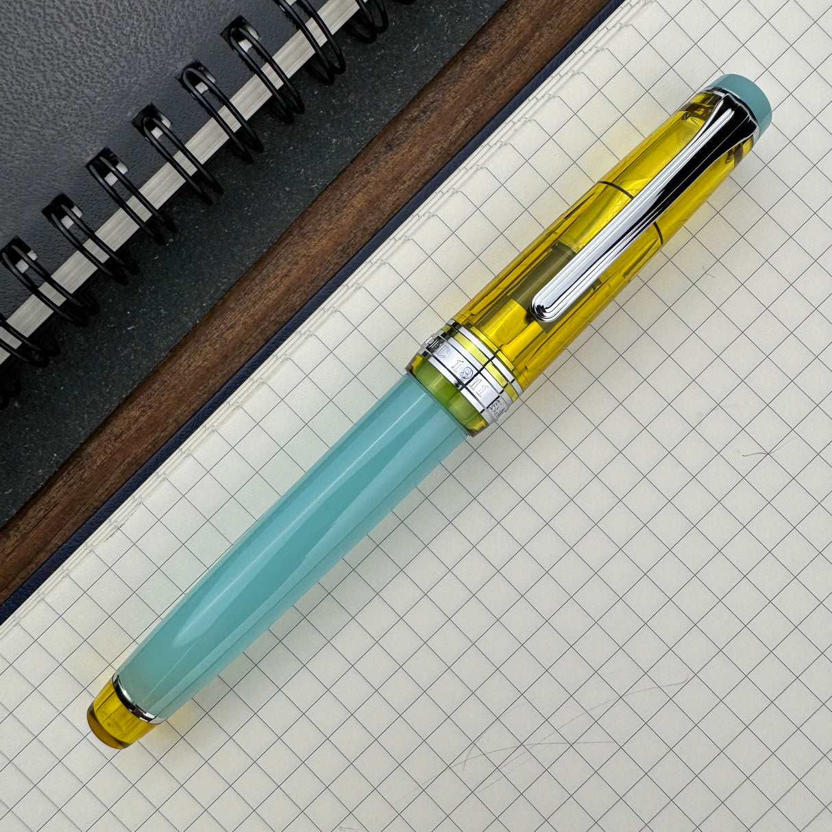 Sailor Pro Gear Slim Manyo Fountain Pen - Bamboo Shoot (Special Edition)