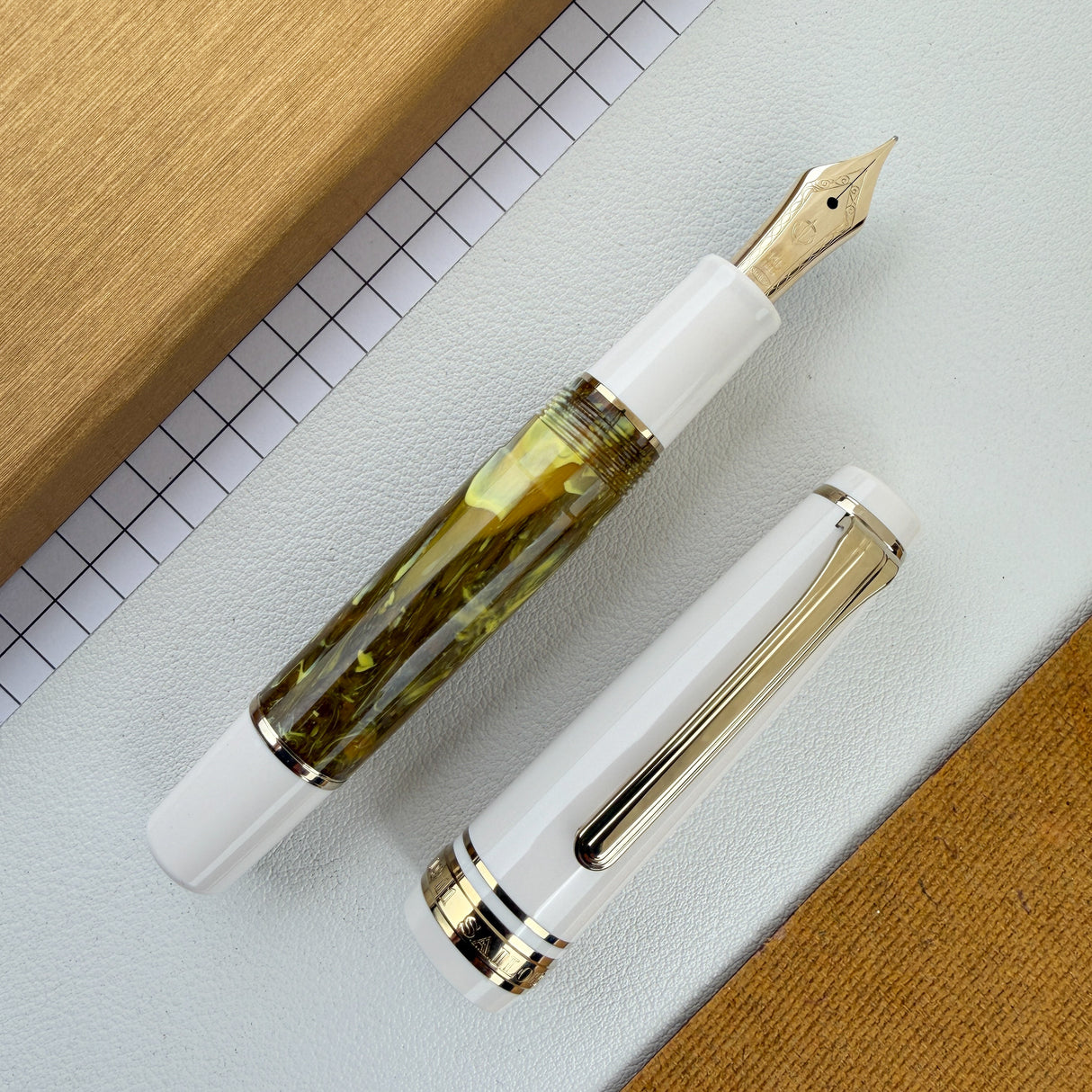Sailor Rencontre Mini Fountain Pen - Helianthe