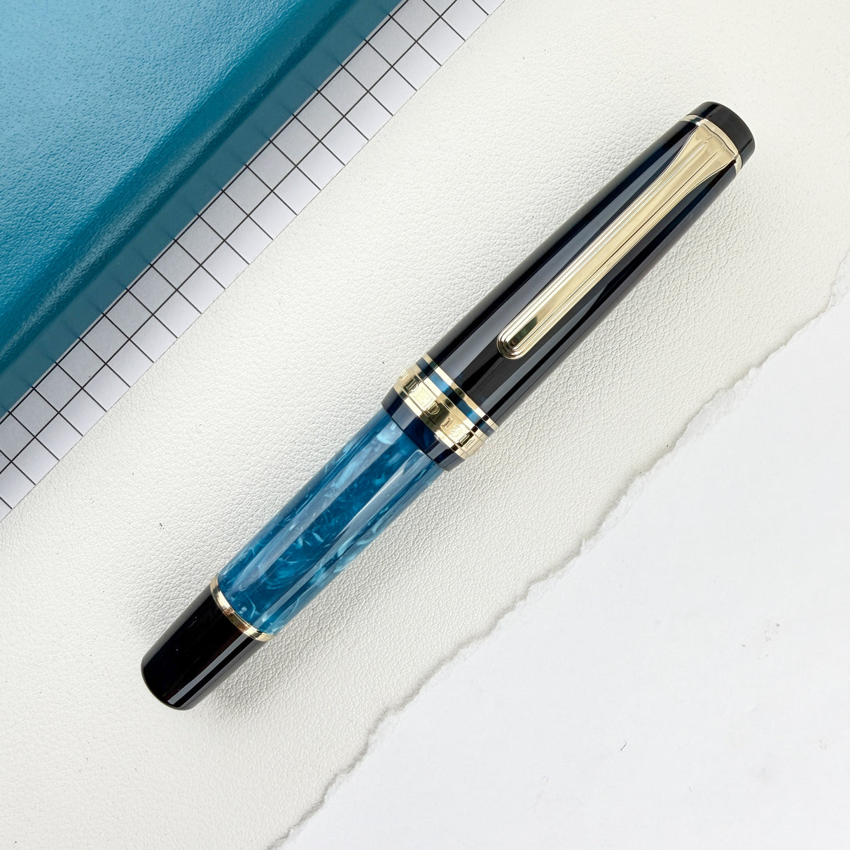 Sailor Rencontre Mini Fountain Pen - La Mer
