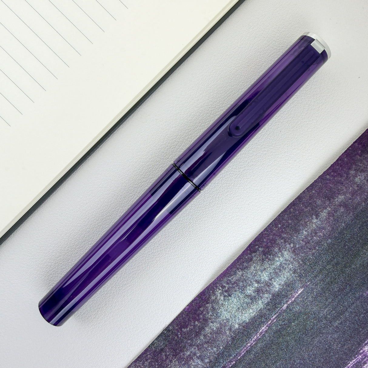 Sailor Tuzu Ballpoint Pen - Translucent Violet