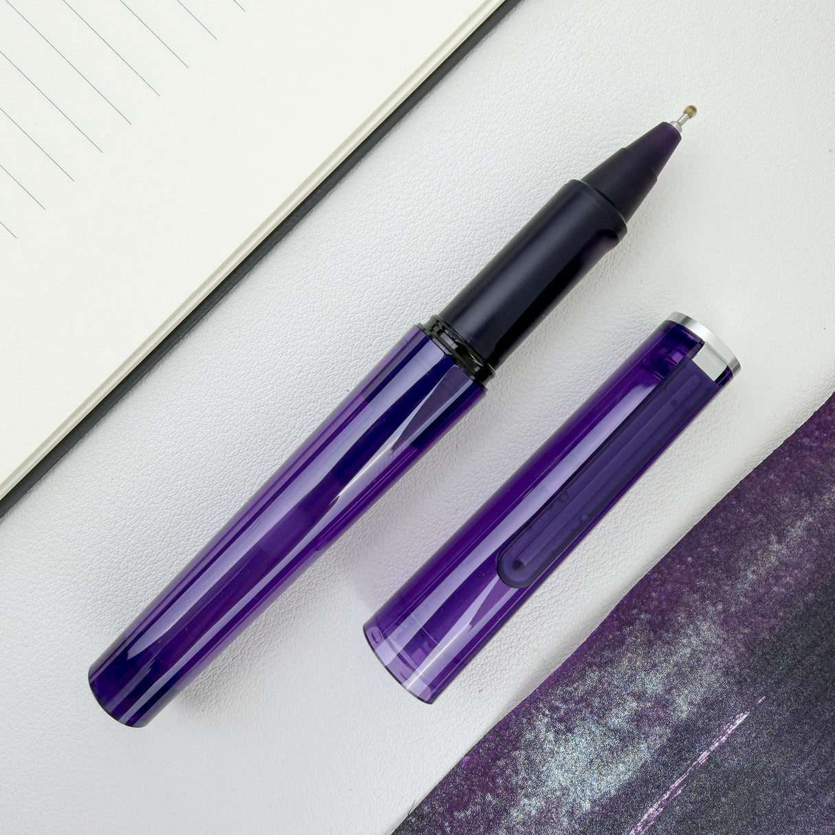 Sailor Tuzu Ballpoint Pen - Translucent Violet