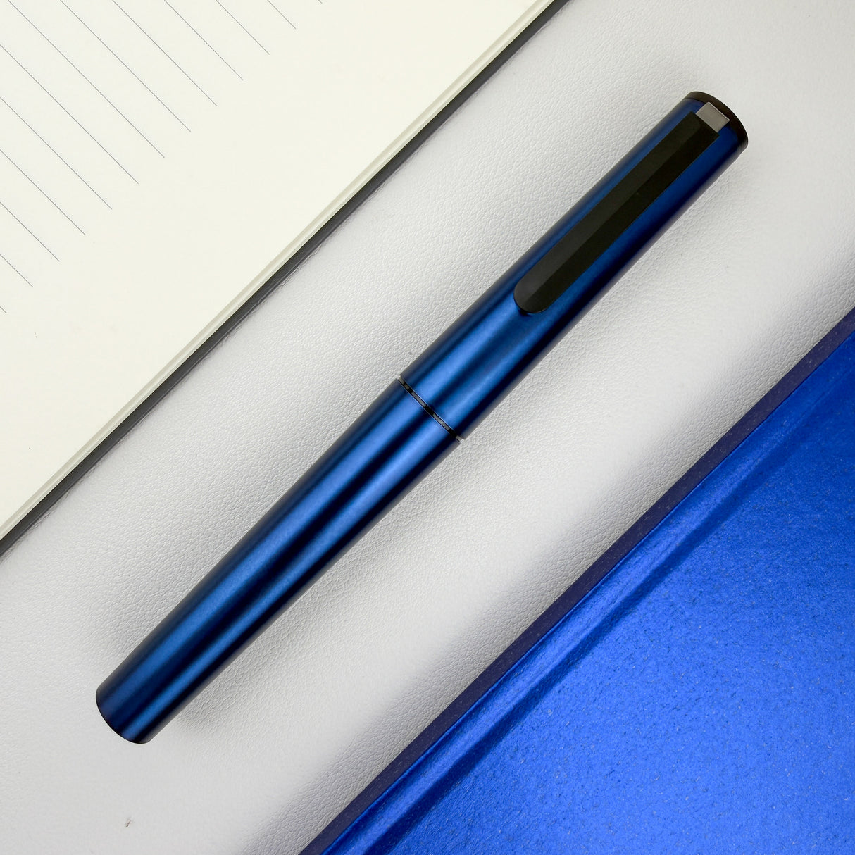 Sailor Tuzu Adjust Forge Fountain Pen - Metallic Blue
