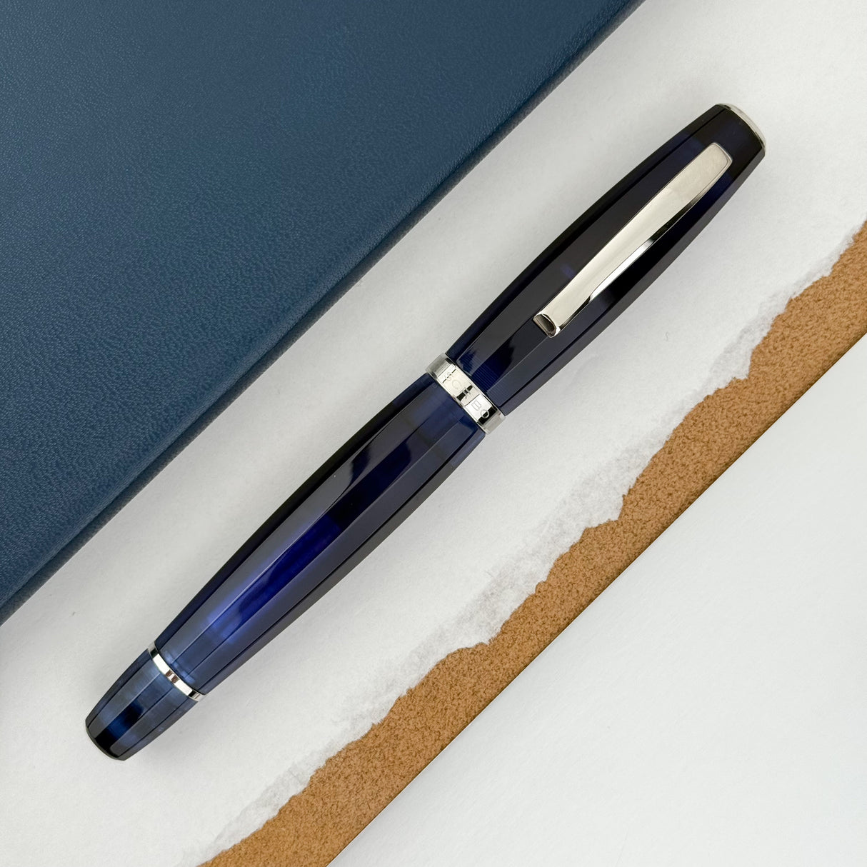 Scribo Feel Fountain Pen - Blu Sospeso