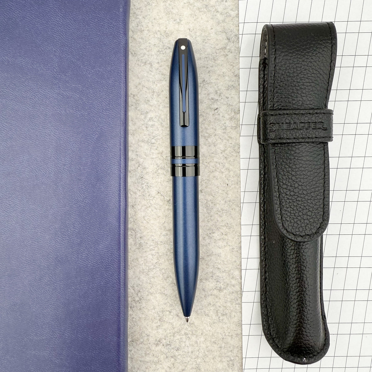 Sheaffer Icon Ballpoint Pen - Matte Blue