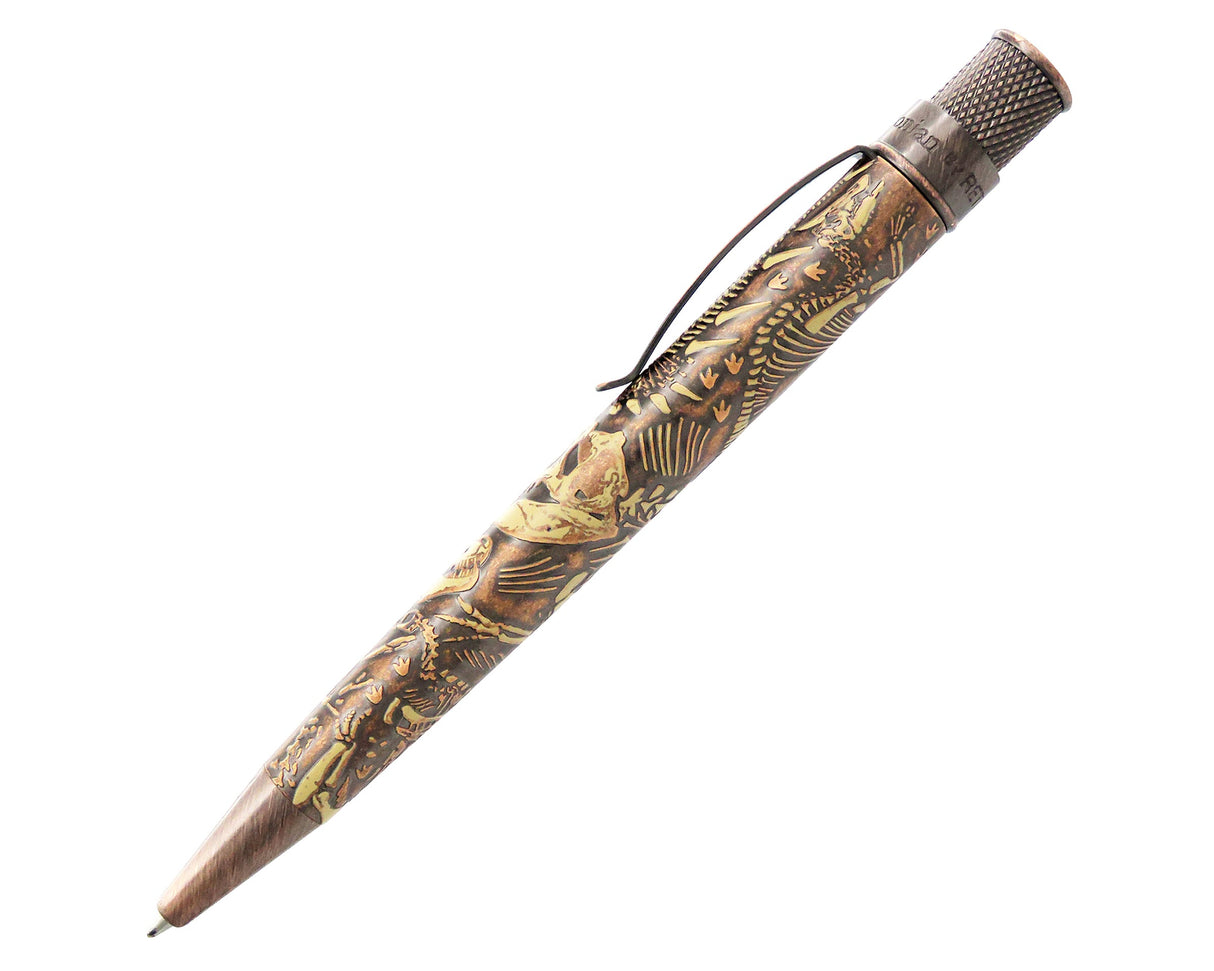Retro 51 Tornado Rollerball Pen - Smithsonian Dinosaur Fossil