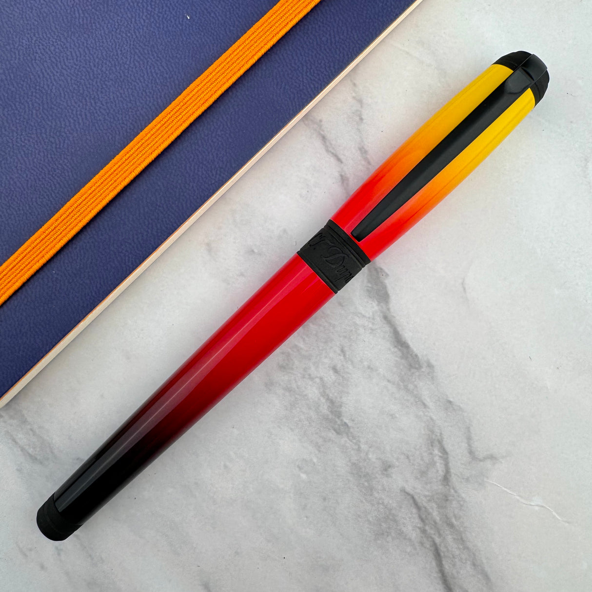 S.T. Dupont Line D Large Fountain Pen - La Flamme (Doorbuster)