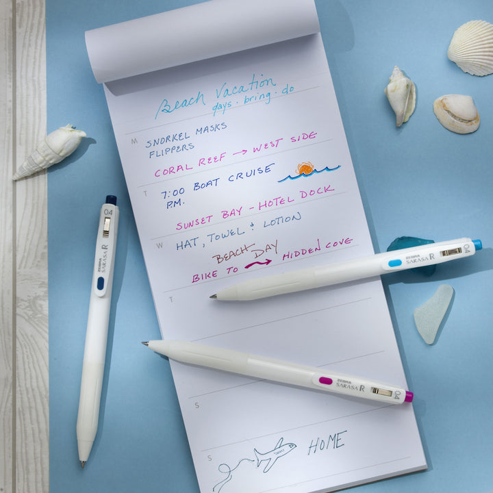 Zebra Sarasa R Retractable Gel Pen - 0.4mm