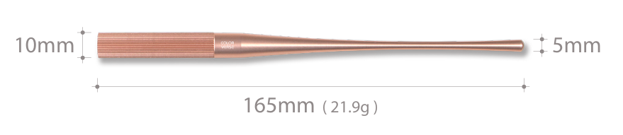 Colorverse Shuttle Large Nib Holder - Rose Gold