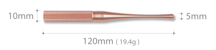 Colorverse Shuttle Small Nib Holder - Rose Gold