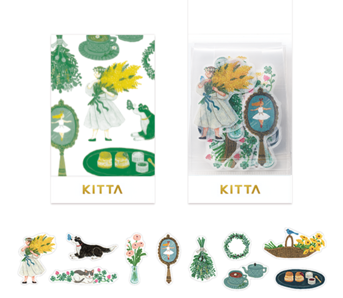 KITTA WASHI Tape FLAKE - Mythology