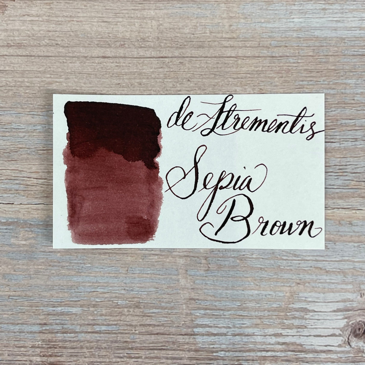 De Atramentis Sepia Brown - 45ml Bottled ink