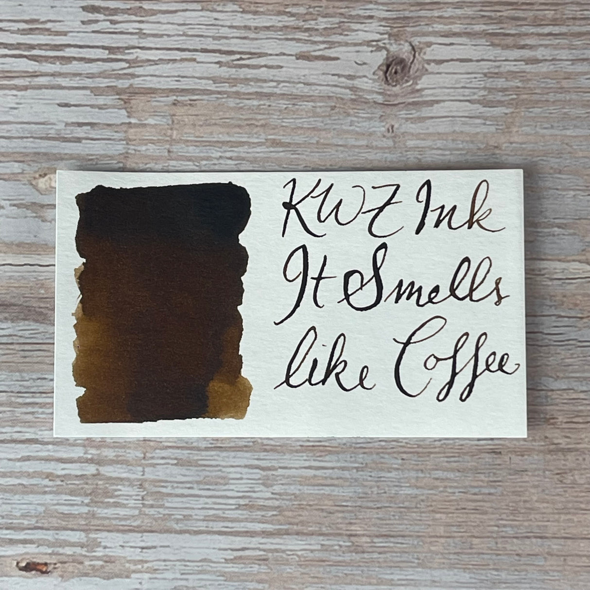 KWZ It smells like coffee - 60ml Bottled Inks