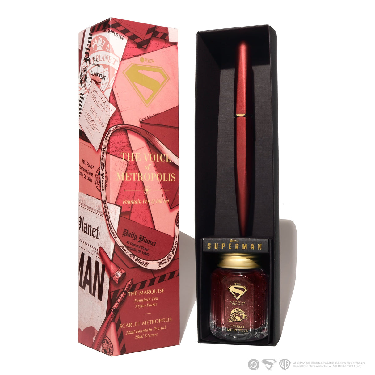 Ferris Wheel Press Superman Fountain Pen Set - The Voice of Metropolis (Special Edition)(Doorbuster)