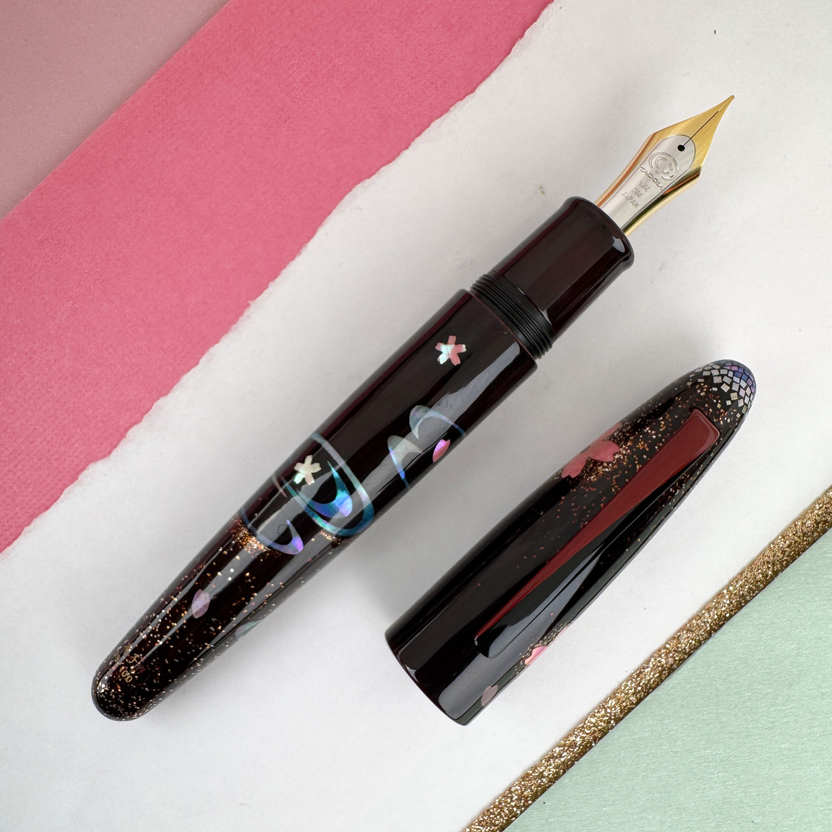 TACCIA Empress Fountain Pen - Shidare Sakura (Limited Edition)