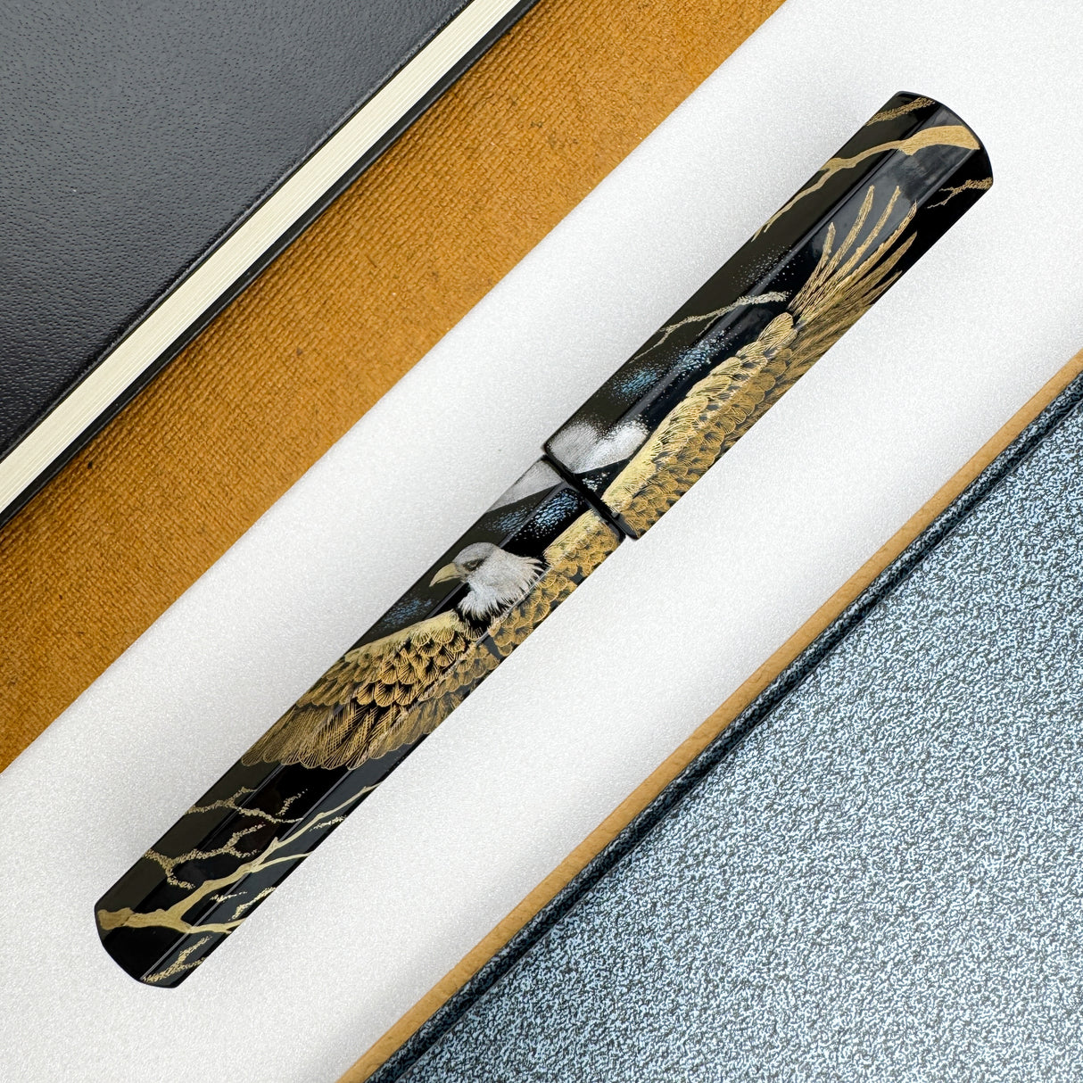 TACCIA Palisades Octagonal Fountain Pen - Chinkin Eagle (Limited Edition)