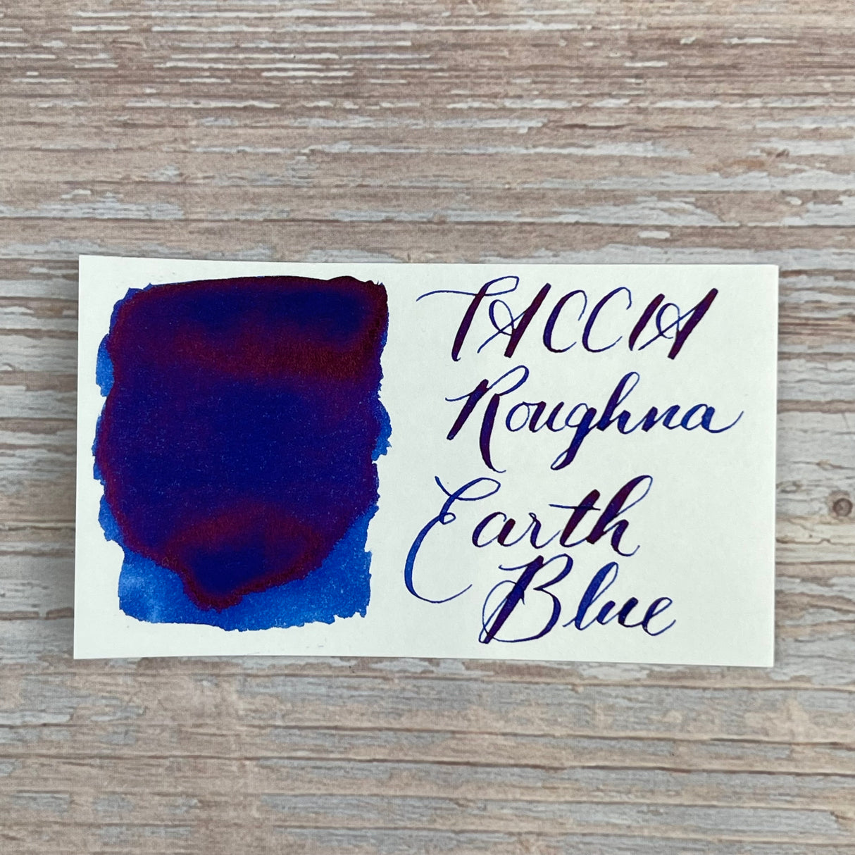 Taccia Roughna 40ml Bottled Ink - Earth Blue