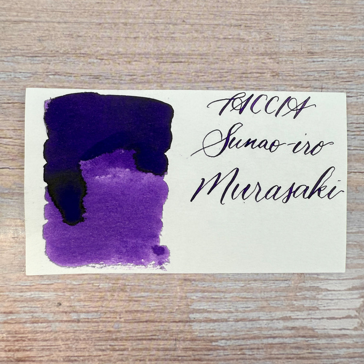 Taccia Sunao-Iro 40ml Bottled Ink - Murasaki