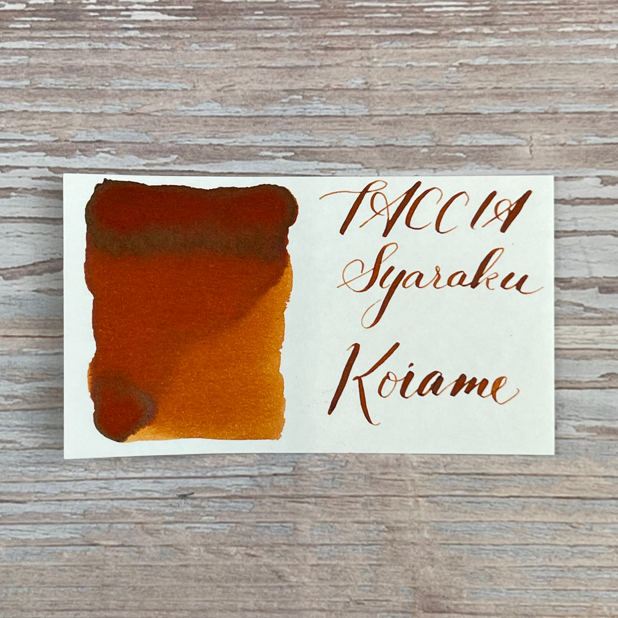 Taccia Ukiyo-e 40ml Bottled Ink - Sharaku-Koiame