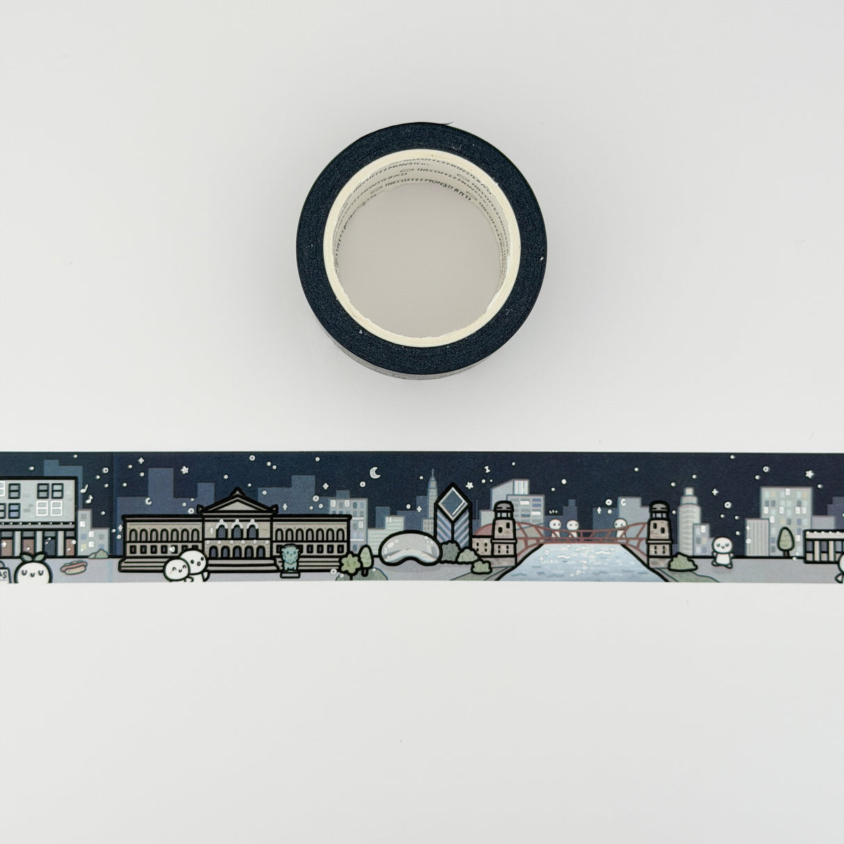 TheCoffeeMonsterzCo Emotis in Chicago 2.0 Washi Tape (Atlas Exclusive)