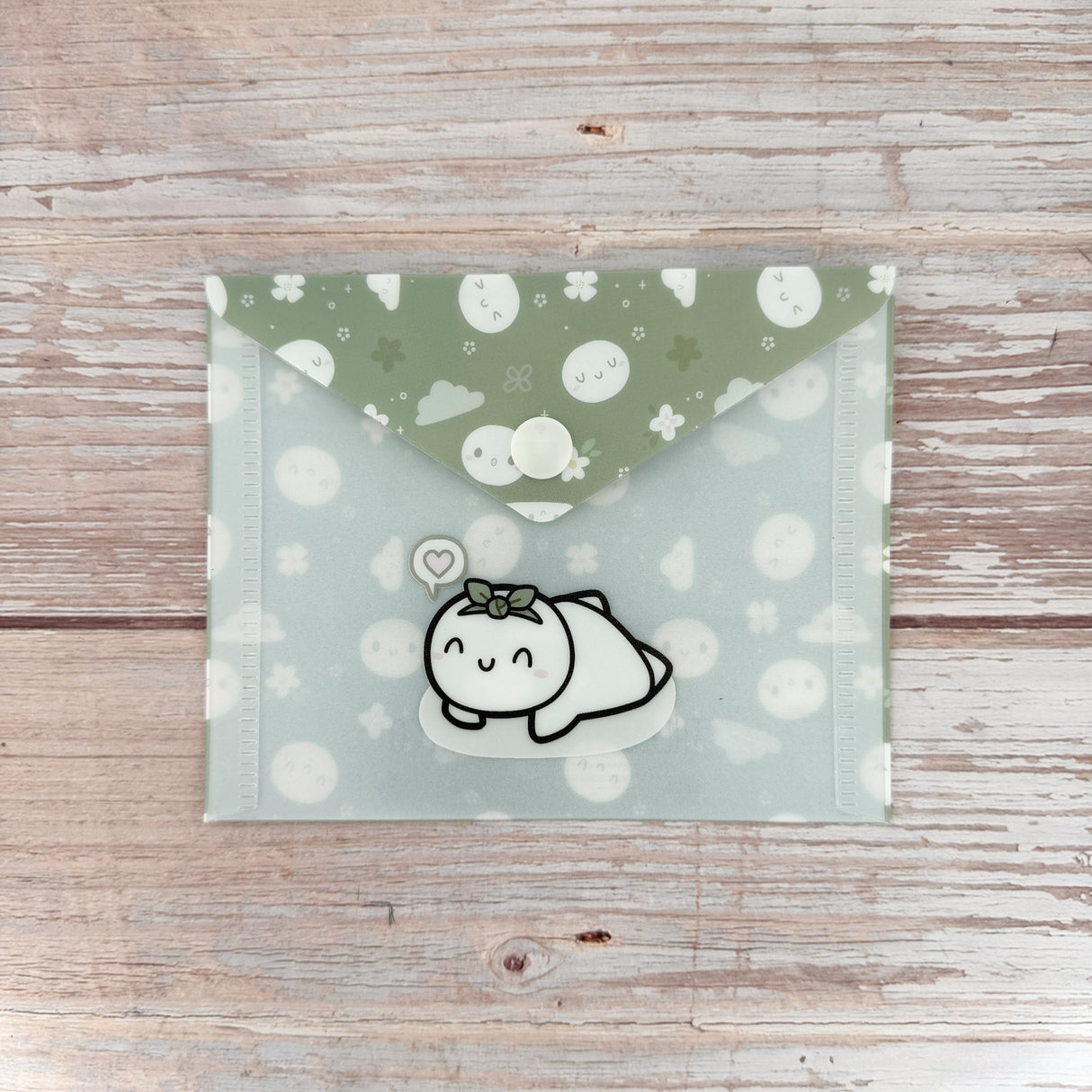 TheCoffeeMonsterzCo Forest Green Plastic Envelope (Small) (Atlas Exclusive)