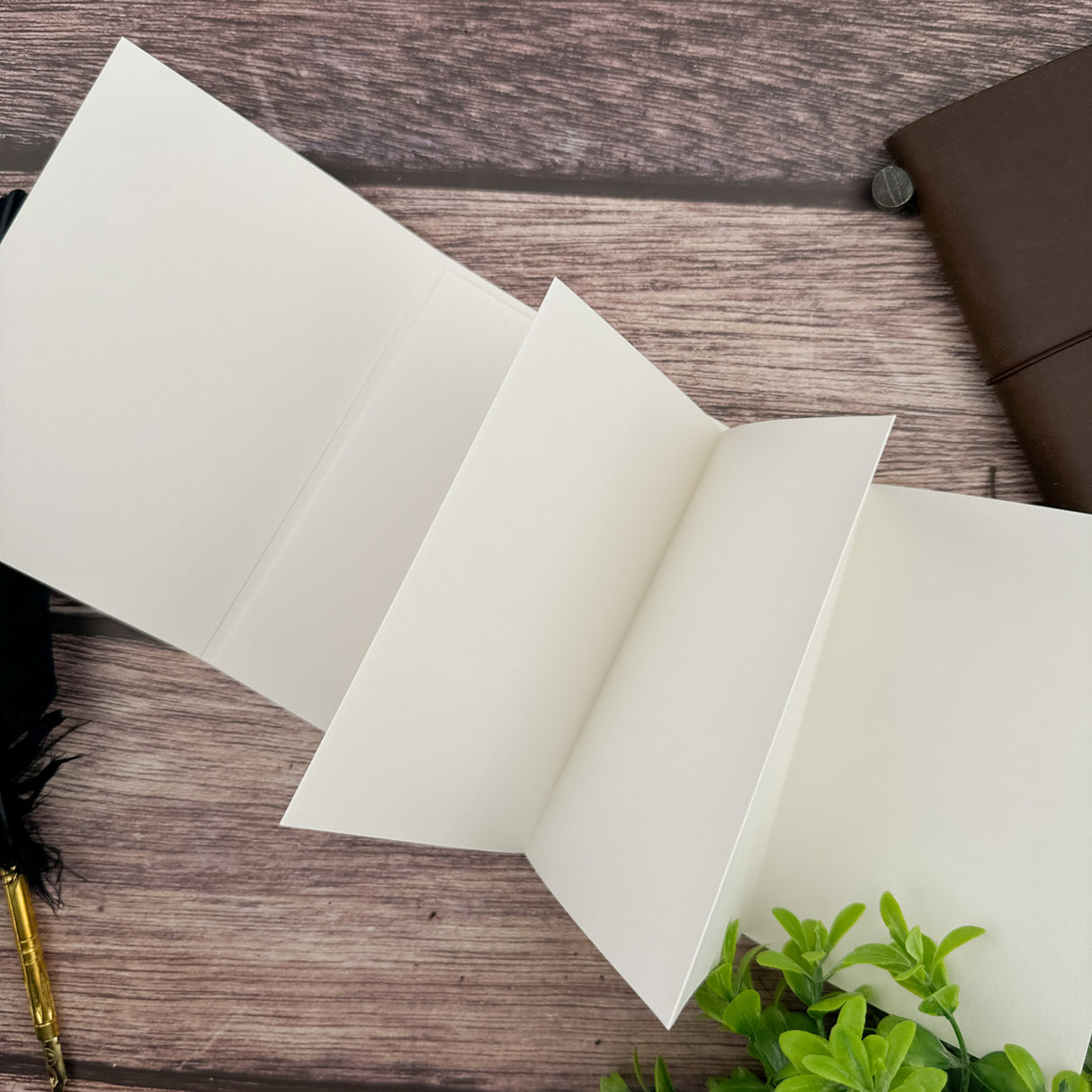 Traveler's Accordion Fold Paper - Passport Size