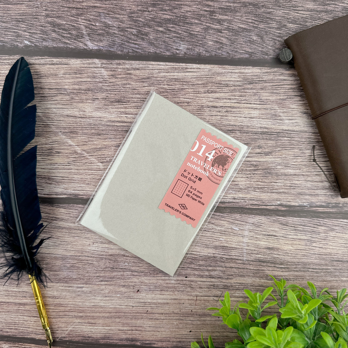 Traveler's Dot Notebook Refill - Passport Size