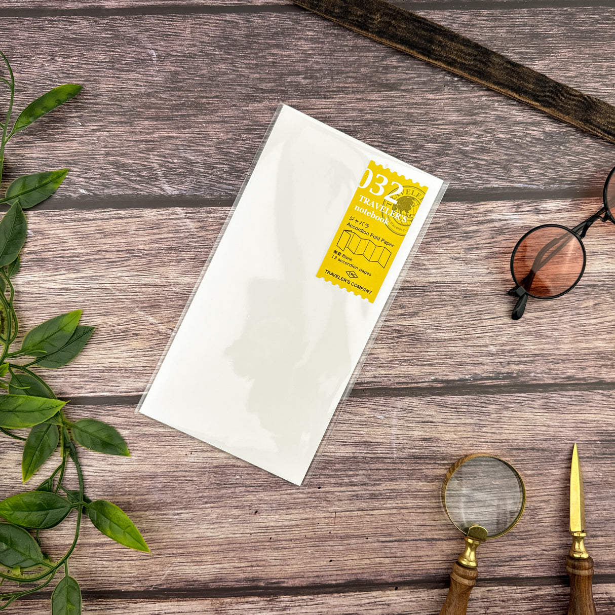 Traveler's Accordion Fold Paper - Regular Size