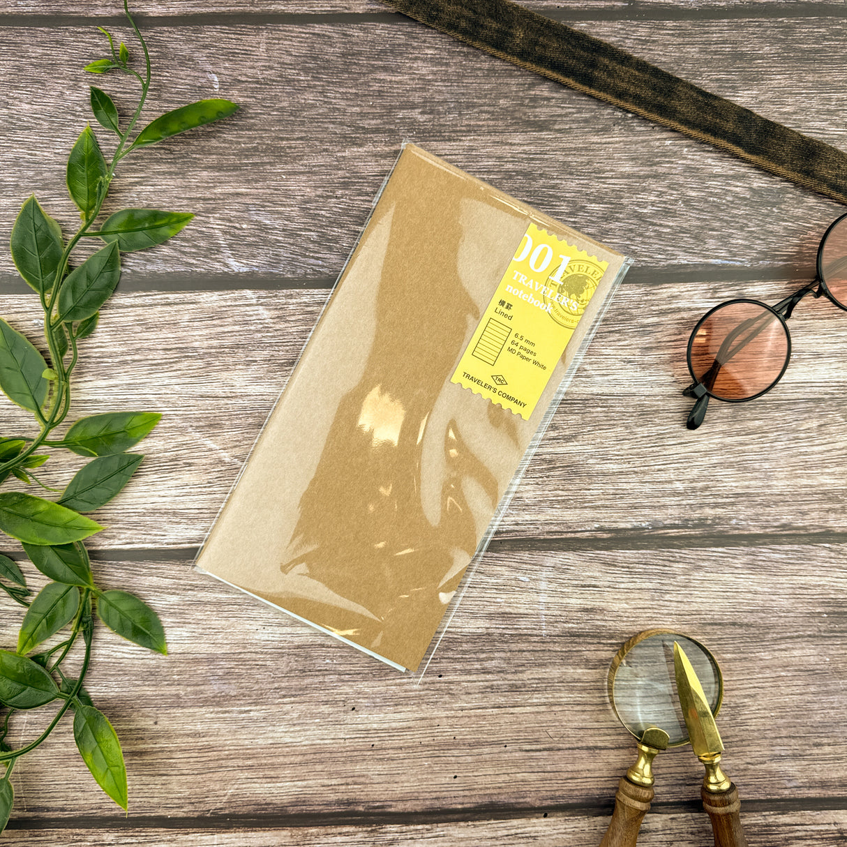 Traveler's Lined Notebook Refill - Regular Size