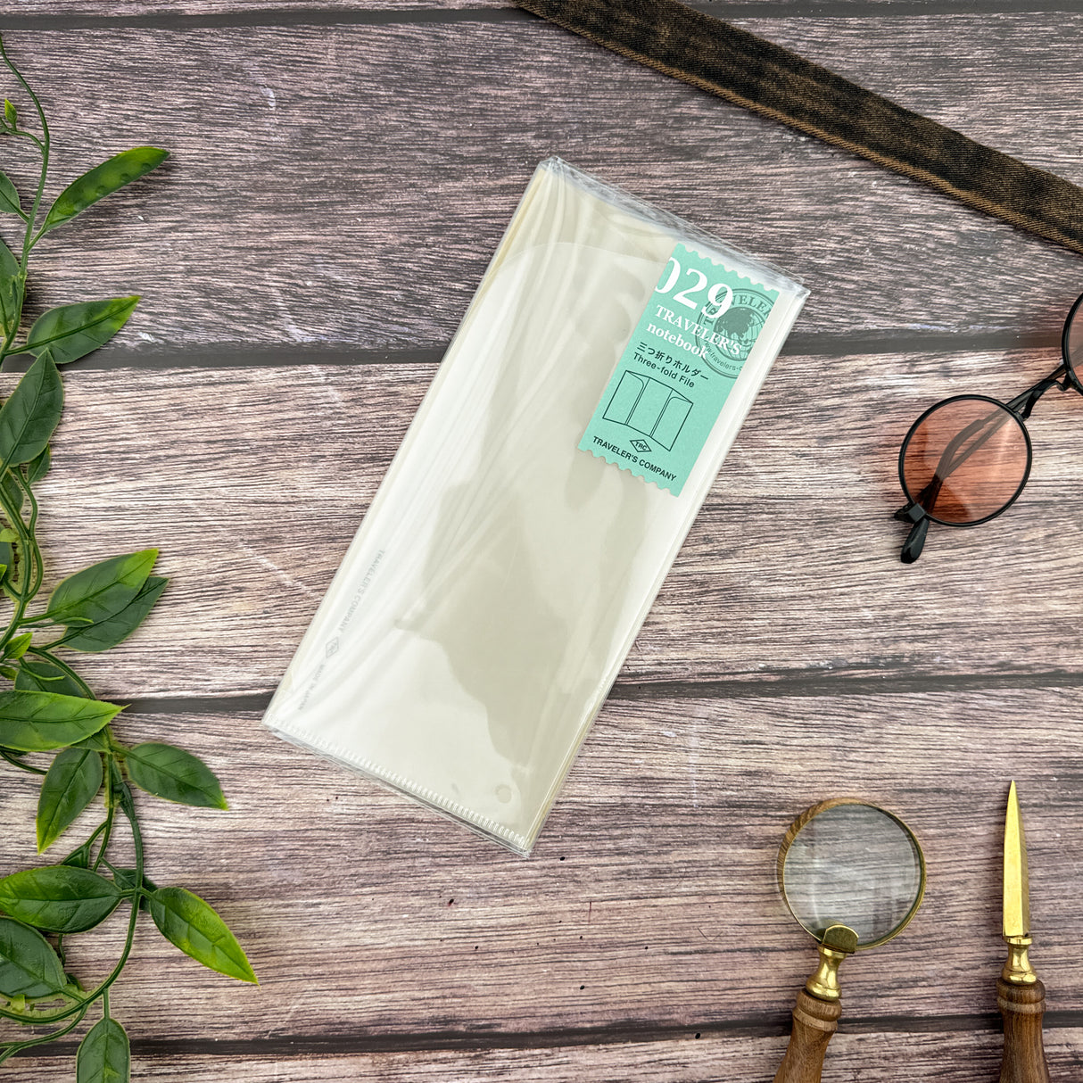 Traveler's Three-Fold File - Regular Size